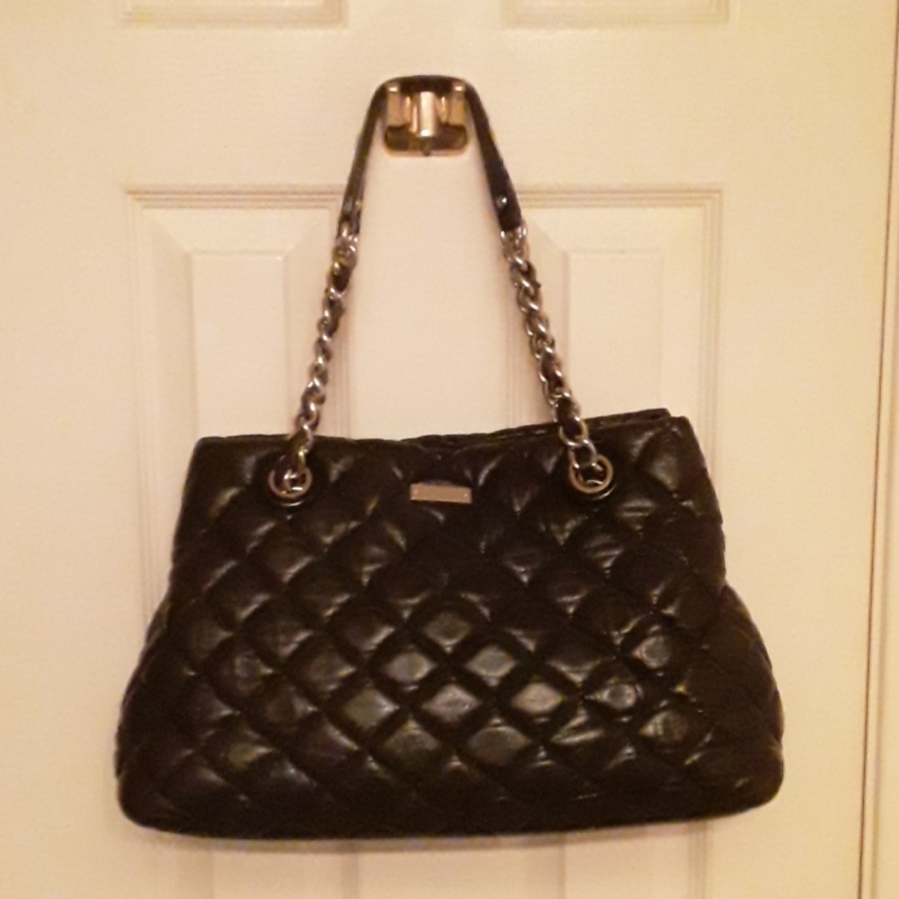 Kate spade large quilted purse